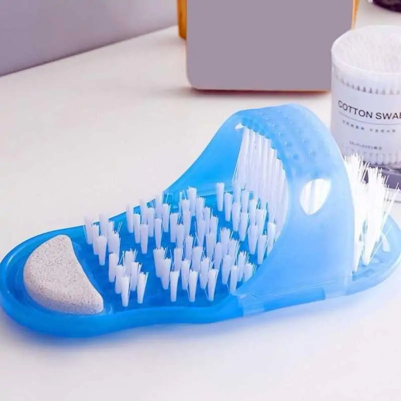 Household Bathroom Foot Cleaning Brush Slipper