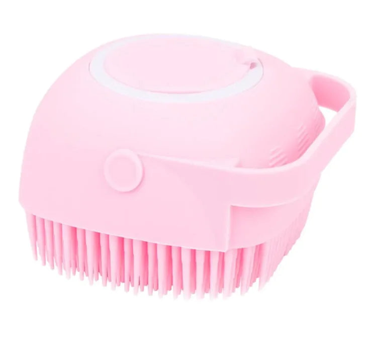 Soft Pet Bath Brush Dog Bathroom Shampoo