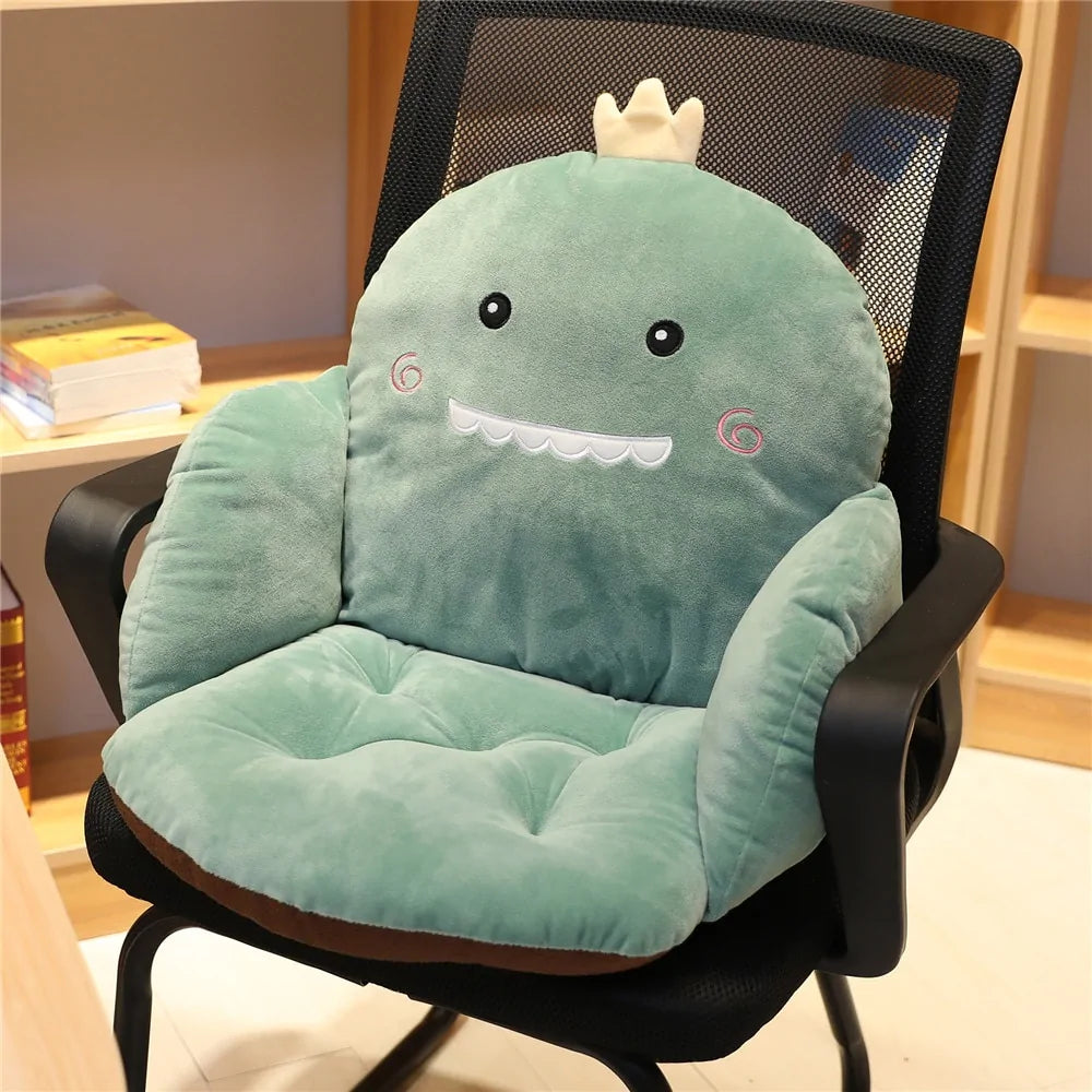 One-piece Chair Cushion-Office/Home Seat Support & Backrest