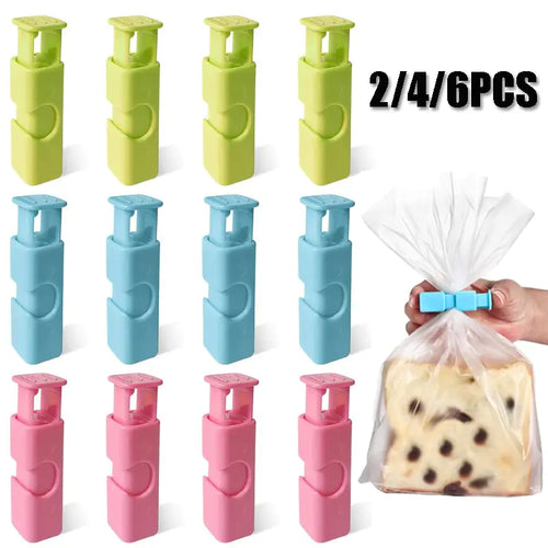 2/4/6PCS Afdichtingsclip Voedselbewaarzak Clip Snack