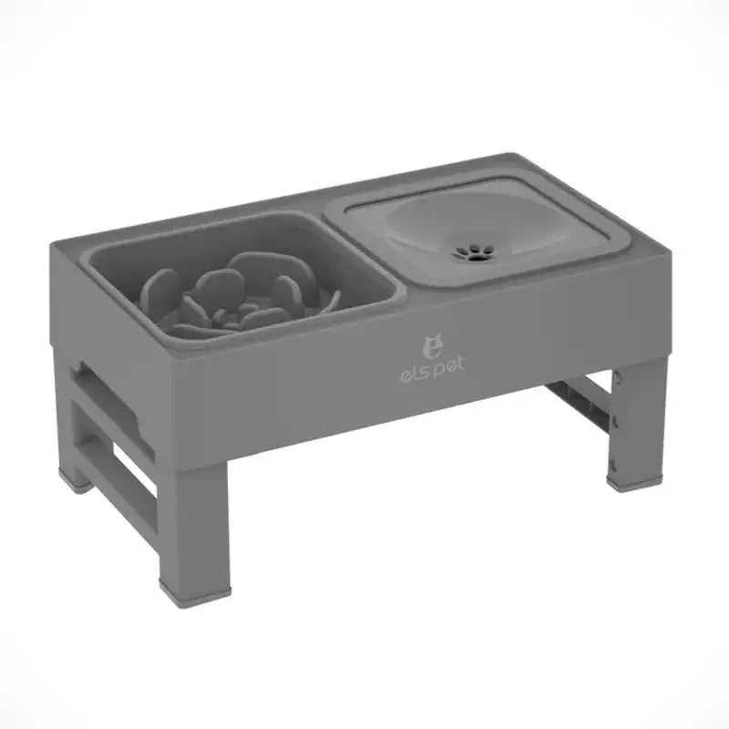 Adjustable Food and Water Bowl for dog and cat