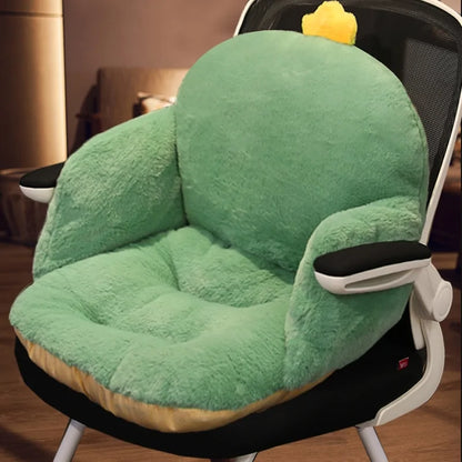 One-piece Chair Cushion-Office/Home Seat Support & Backrest