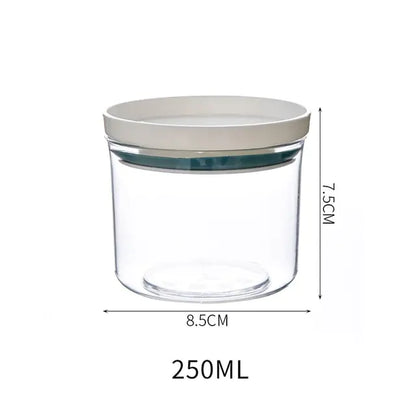 Transparent Food Canister