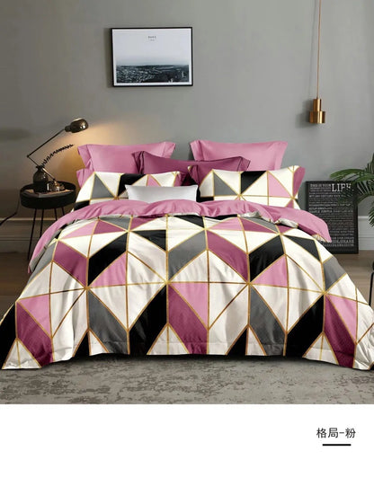 Geometry Comforter Bedding Set