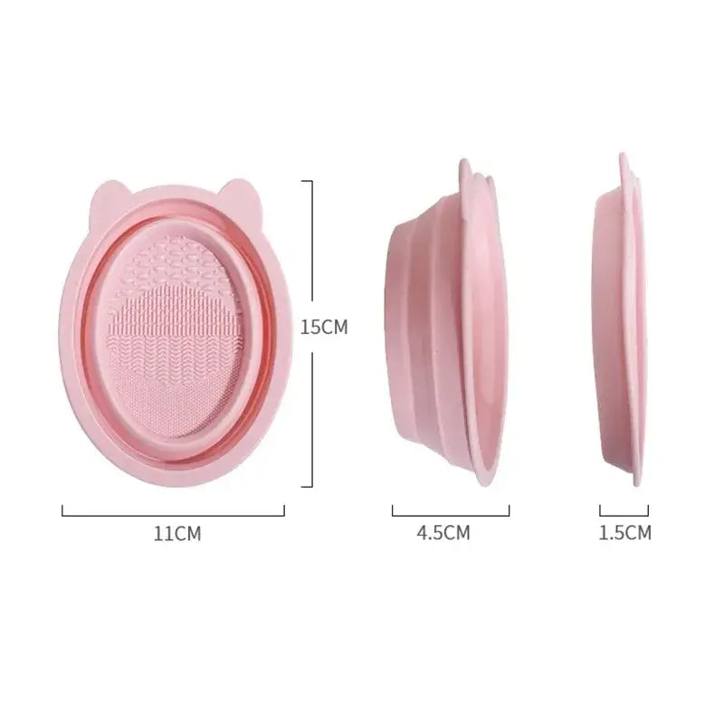 Silicone Brush Cleaning Bowl