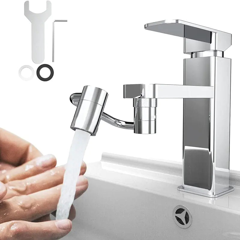 Enhance Bathroom Functionality With Versatile Faucet