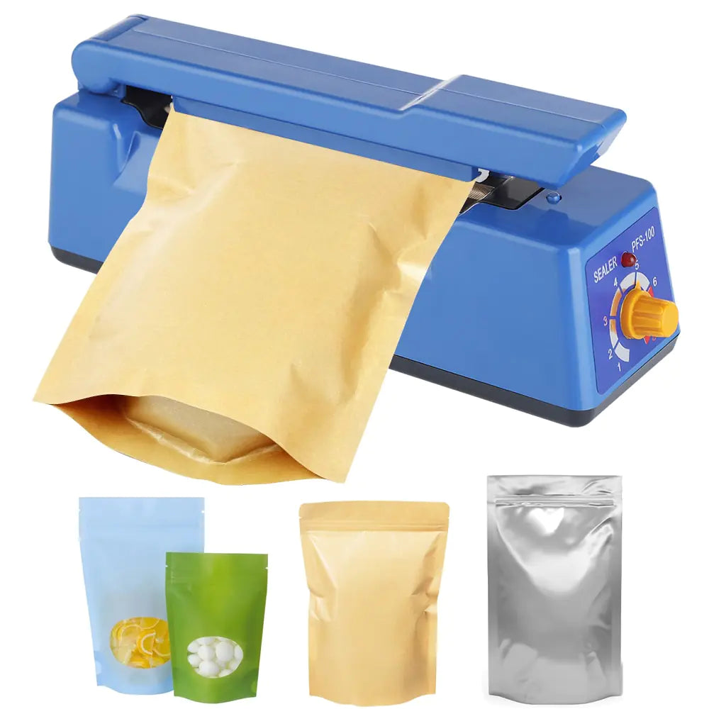 Hand Press Vacuum Food Plastic Bag Sealer