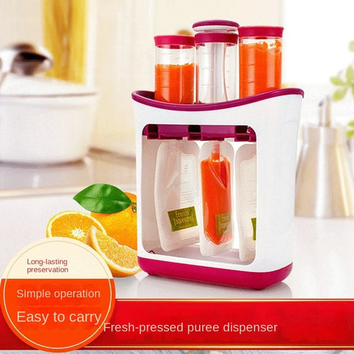 Homemade Baby Food Dispenser