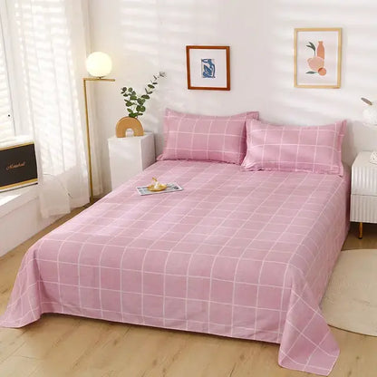 Cotton Bed Sheets Cover and Pillowcases