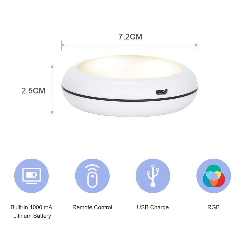 Rechargeable RGBW LED Cabinet Light