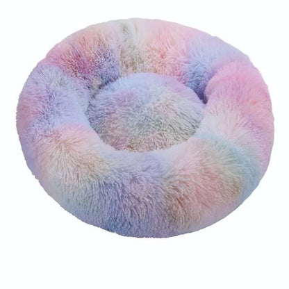 Round Bed Sleeping Cushion for Cat and Pet Dog